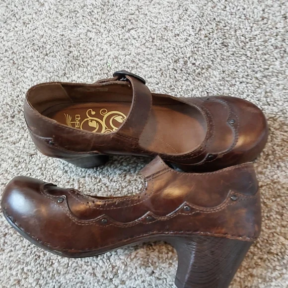 Dansko Brown Mary Jane Shoes - Picture 4 of 7